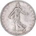 France, Semeuse, Franc, 1902, Paris, VF(20-25), Silver, KM:844.1, Gadoury:467