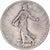 Moneda, Francia, Semeuse, Franc, 1902, Paris, BC+, Plata, KM:844.1, Le