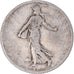 Coin, France, Semeuse, Franc, 1902, Paris, VF(30-35), Silver, KM:844.1, Le