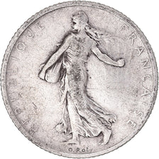 Coin, France, Semeuse, Franc, 1902, Paris, EF(40-45), Silver, KM:844.1