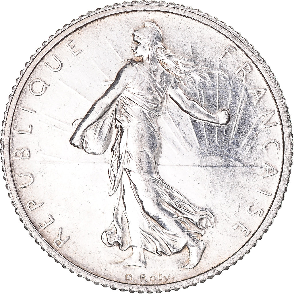 Francia, Semeuse, Franc, 1919, SPL, Argento, Gadoury:467