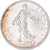 Moneda, Francia, Semeuse, Franc, 1918, Paris, EBC+, Plata, KM:844.1, Gadoury:467