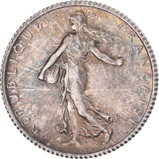 Moneta, Francia, Semeuse, Franc, 1918, Paris, SPL, Argento, KM:844.1