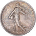 Moneta, Francia, Semeuse, Franc, 1918, Paris, SPL, Argento, KM:844.1