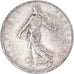 Moneta, Francia, Semeuse, Franc, 1907, Paris, MB+, Argento, KM:844.1