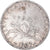 Moneta, Francia, Semeuse, Franc, 1907, Paris, MB+, Argento, KM:844.1