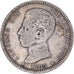 Coin, Spain, Alfonso XIII, Peseta, 1903, Madrid, VF(30-35), Silver, KM:721
