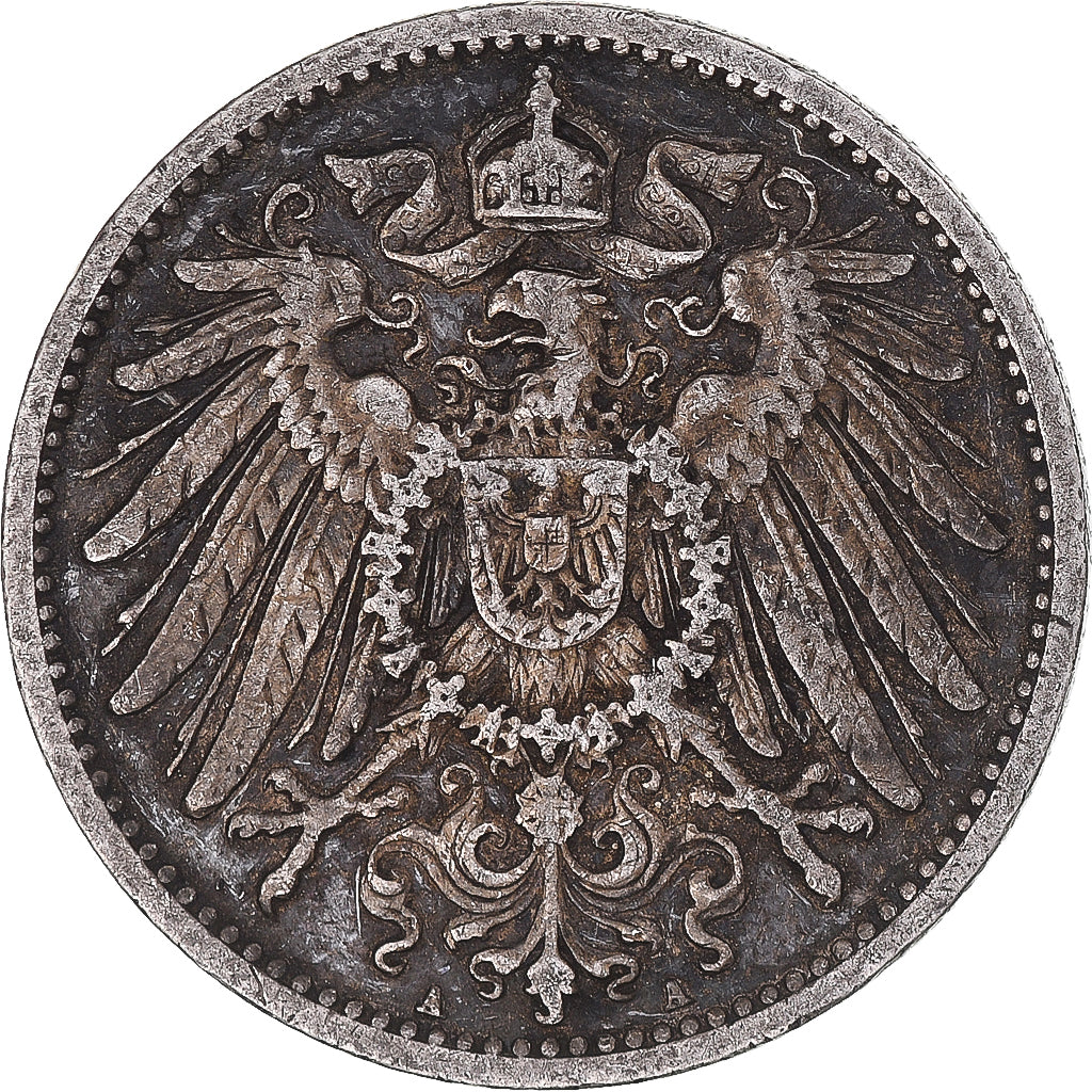 Coin, GERMANY - EMPIRE, Wilhelm II, Mark, 1903, Berlin, EF(40-45), Silver, KM:14
