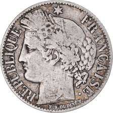 Coin, France, Cérès, Franc, 1888, Paris, VF(20-25), Silver, KM:822.1