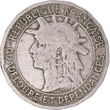 Moneta, Guadalupe, 50 Centimes, 1903, Paris, MB+, Rame-nichel, KM:45
