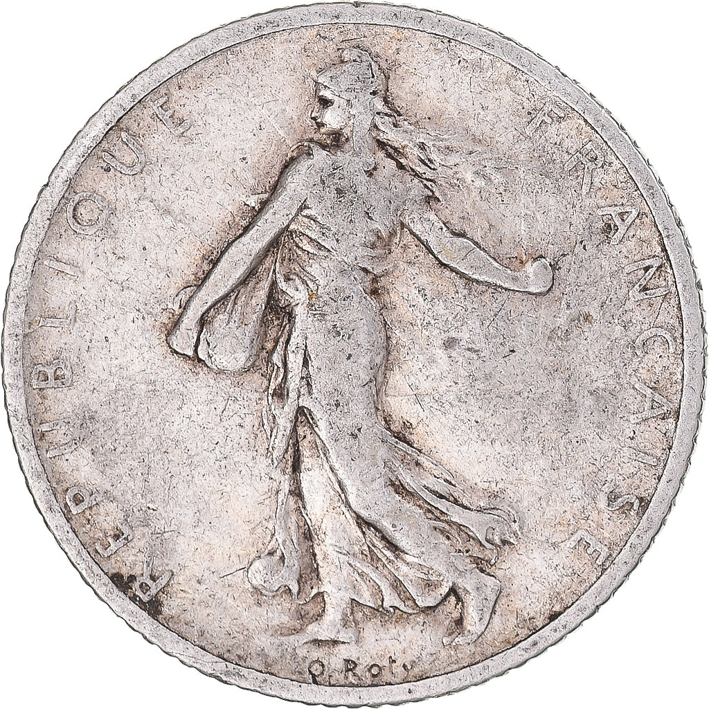 Coin, France, Semeuse, Franc, 1905, Paris, VF(30-35), Silver, KM:844.1