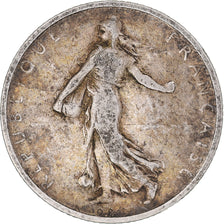 Coin, France, Semeuse, Franc, 1901, Paris, VF(30-35), Silver, KM:844.1