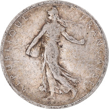 Coin, France, Semeuse, Franc, 1901, Paris, VF(30-35), Silver, KM:844.1