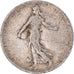 Coin, France, Semeuse, Franc, 1901, Paris, VF(30-35), Silver, KM:844.1