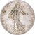 Coin, France, Semeuse, Franc, 1911, Paris, VF(30-35), Silver, KM:844.1