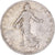 Moneda, Francia, Semeuse, Franc, 1912, BC+, Plata, Gadoury:467