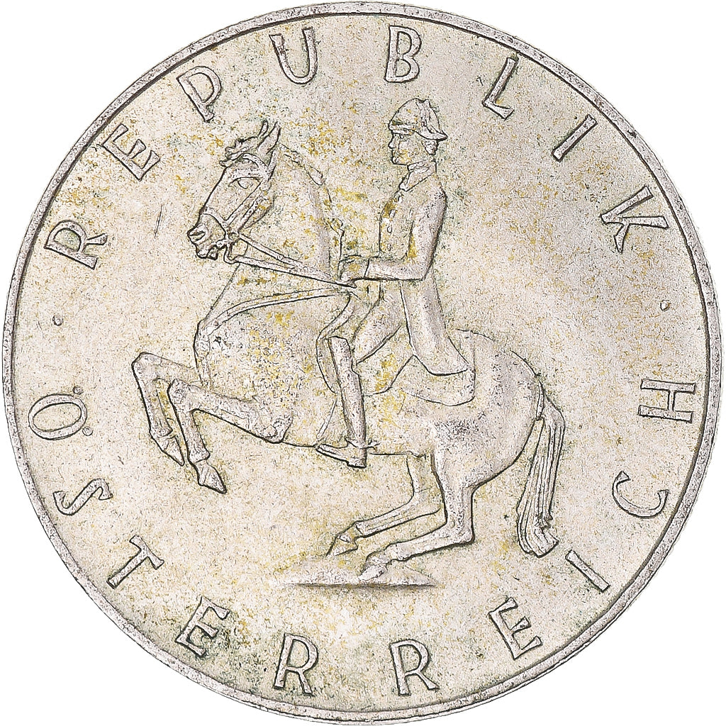 Coin, Austria, 5 Schilling, 1960, EF(40-45), Silver, KM:2889