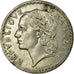 Moneda, Francia, Lavrillier, 5 Francs, 1937, Paris, BC+, Níquel, Gadoury:760