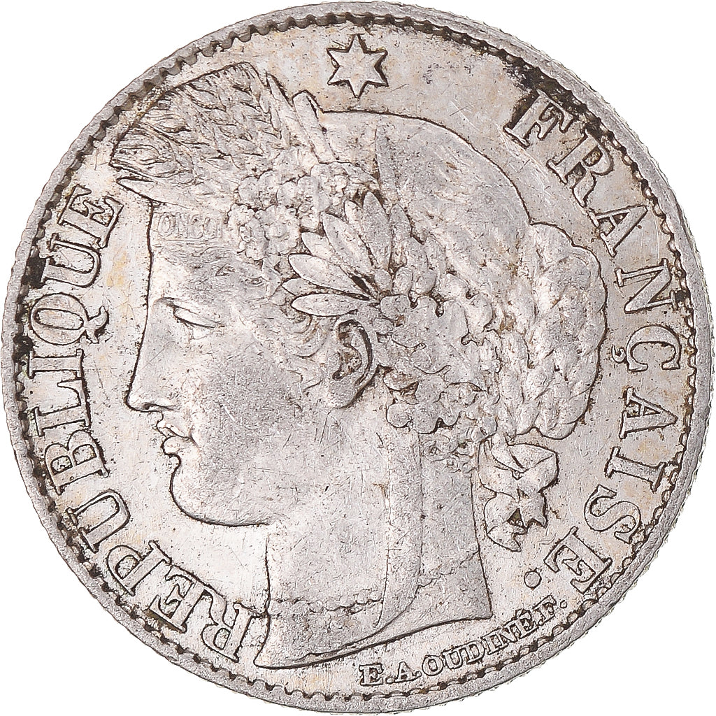 Münze, Frankreich, Cérès, 50 Centimes, 1895, Paris, SS, Silber, KM:834.1