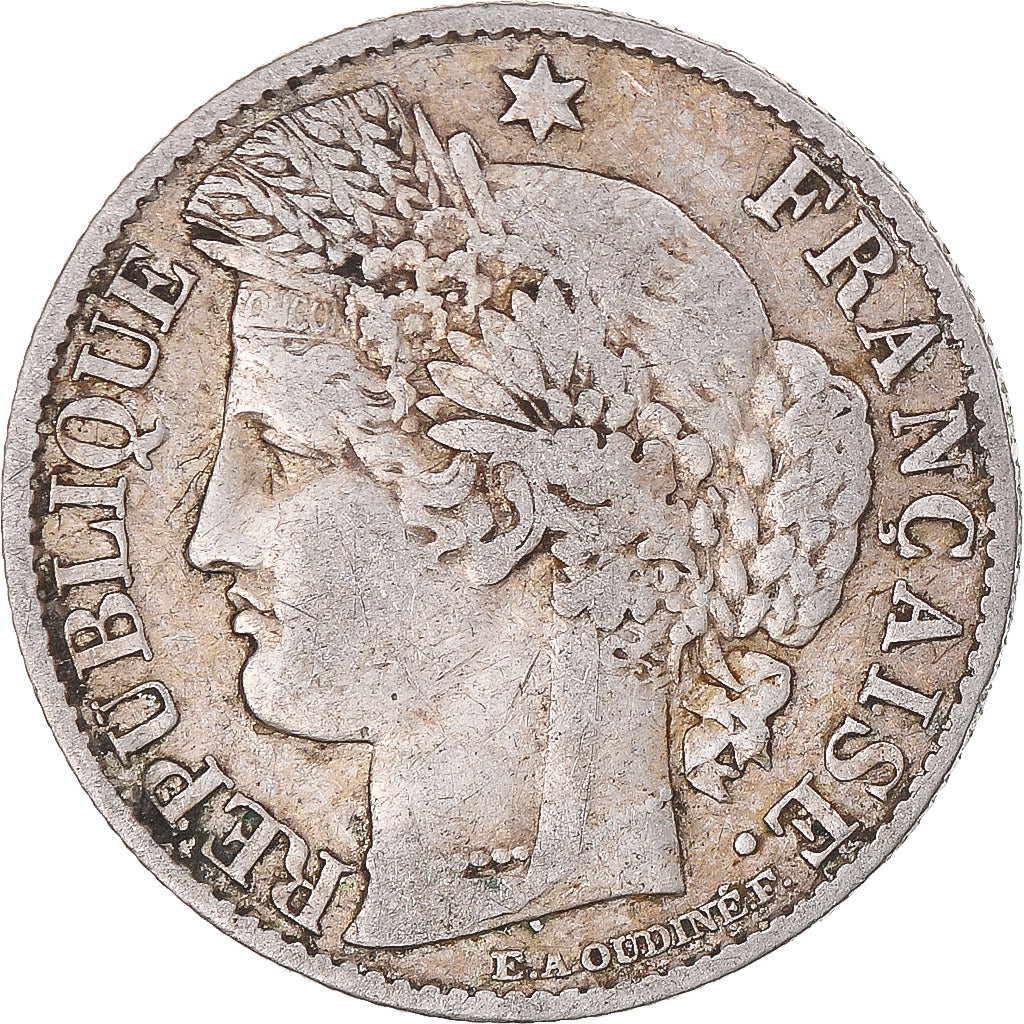 Münze, Frankreich, Cérès, 50 Centimes, 1895, Paris, SS, Silber, KM:834.1