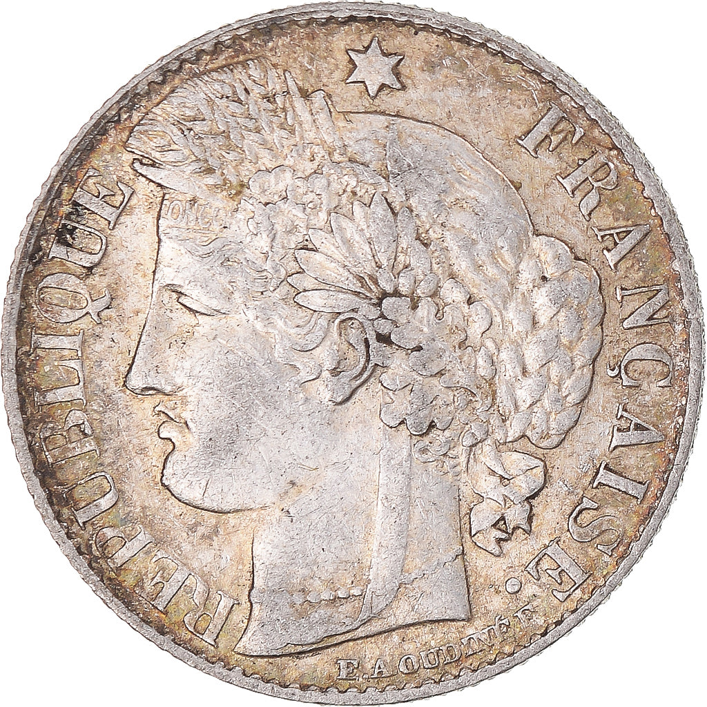 Coin, France, Cérès, 50 Centimes, 1894, Paris, AU(50-53), Silver, KM:834.1