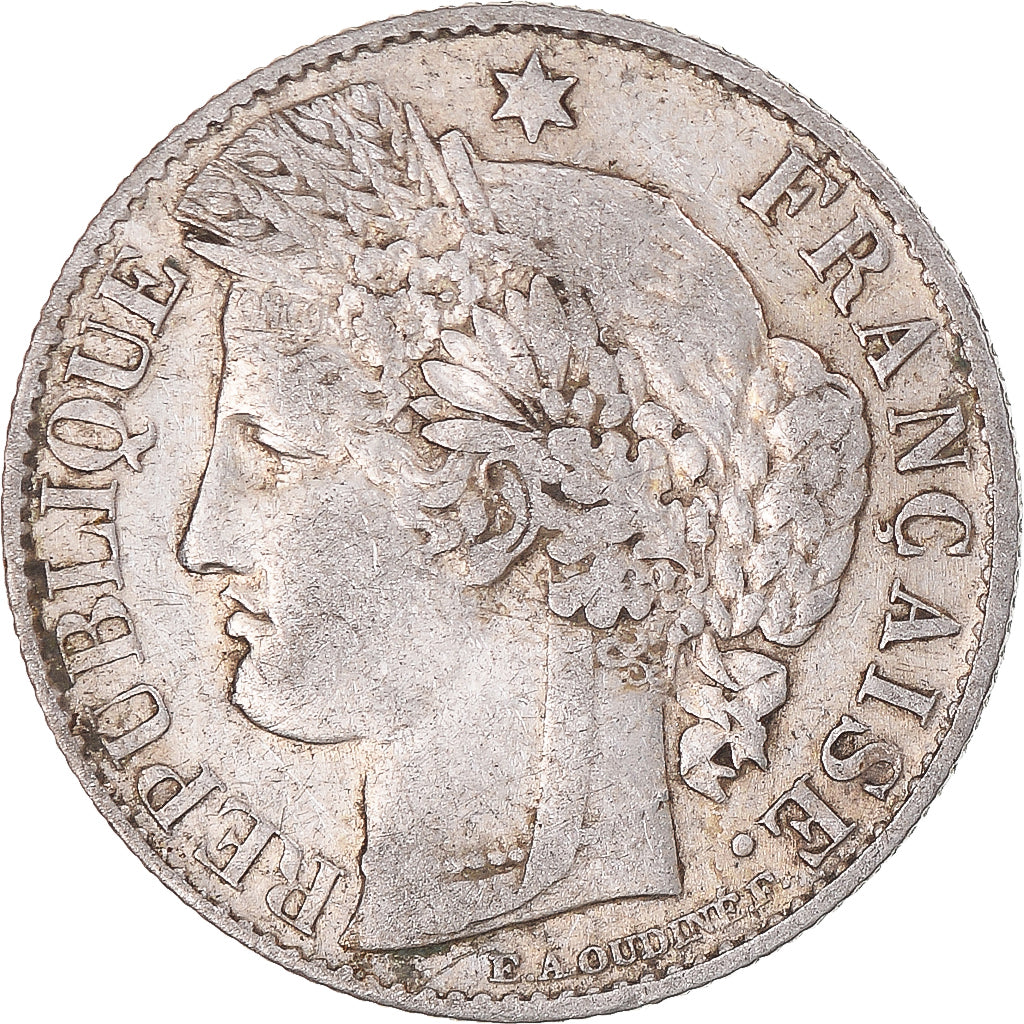 Münze, Frankreich, Cérès, 50 Centimes, 1894, Paris, SS+, Silber, KM:834.1