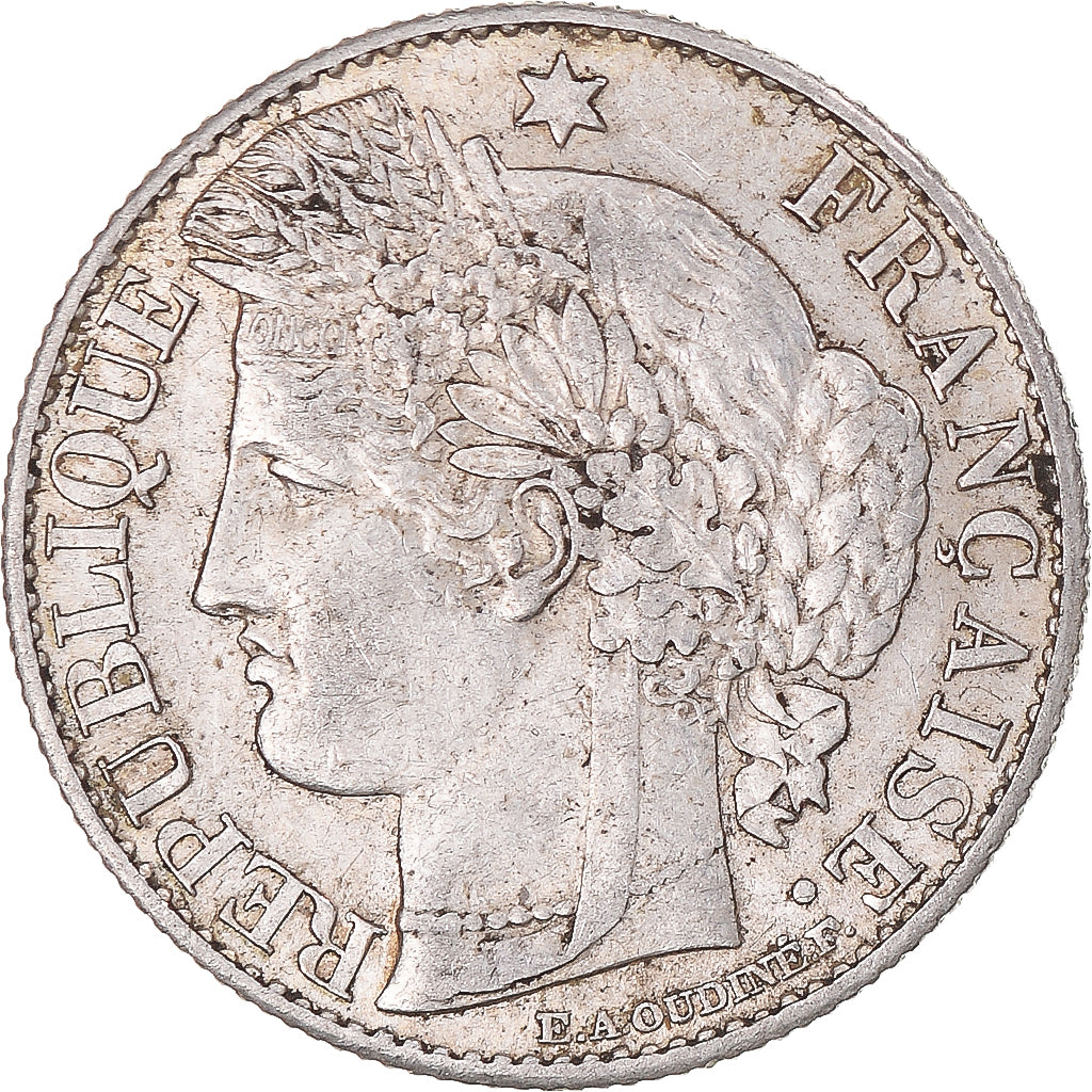 Coin, France, Cérès, 50 Centimes, 1894, Paris, AU(50-53), Silver, KM:834.1