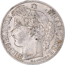 Moneta, Francia, Cérès, 50 Centimes, 1887, Paris, BB, Argento, KM:834.1