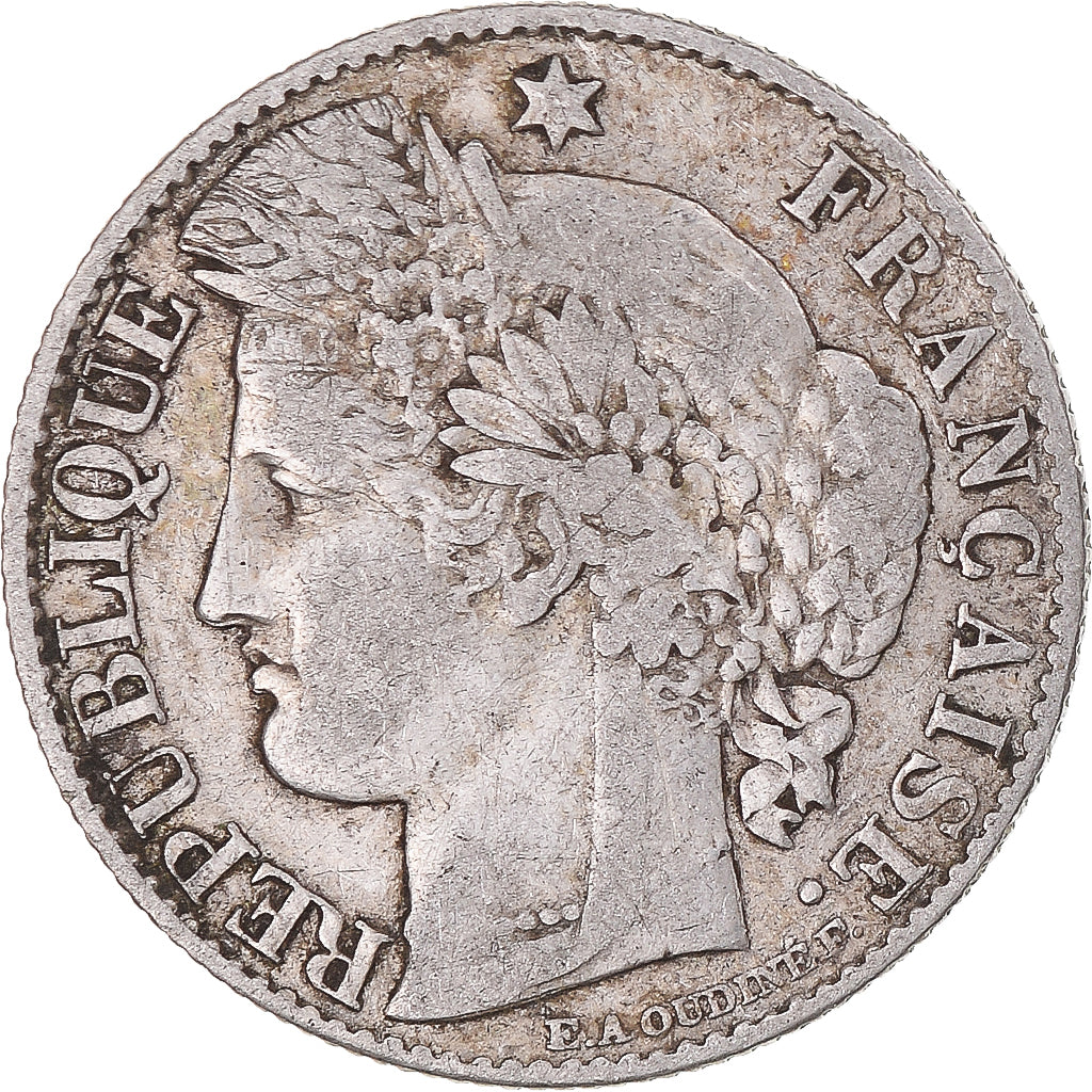 Münze, Frankreich, Cérès, 50 Centimes, 1894, Paris, S+, Silber, KM:834.1