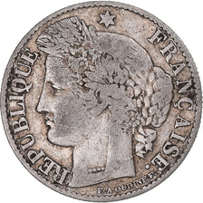 Coin, France, Cérès, 50 Centimes, 1888, Paris, VF(30-35), Silver, KM:834.1