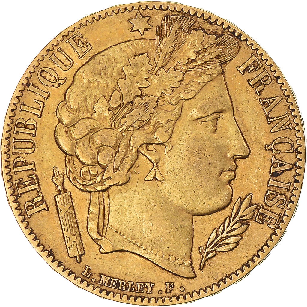 France, Cérès, 20 Francs, 1850, Paris, EF(40-45), Gold, KM:762, Gadoury:1059