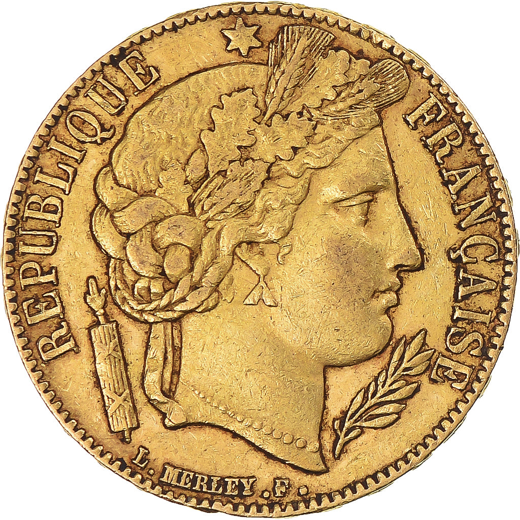 Monnaie, France, Cérès, 20 Francs, 1851, Paris, TTB+, Or, Gadoury:1059, KM:762