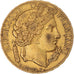 Moneda, Francia, Cérès, 20 Francs, 1851, Paris, MBC, Oro, KM:762, Gadoury:1059