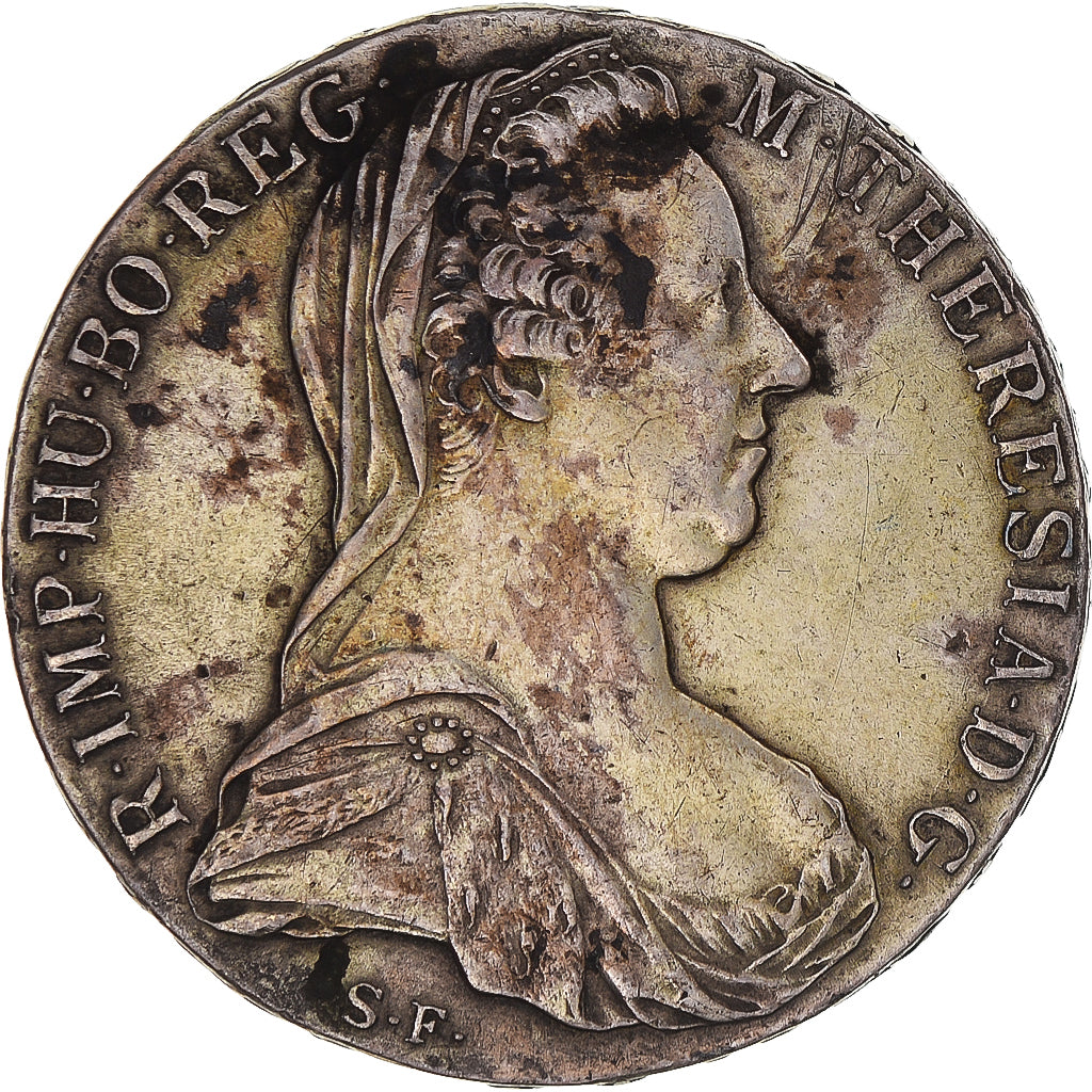 Coin, Austria, Joseph II, Thaler, 1780, EF(40-45), Silver, KM:T1