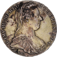 Coin, Austria, Joseph II, Thaler, 1780, EF(40-45), Silver, KM:T1