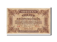 Hungary, 10,000 (Tizezer) Adópengö, 1946, KM #143a, EF(40-45), D3854016