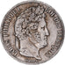 Münze, Frankreich, Louis-Philippe, 5 Francs, 1839, Rouen, S+, Silber