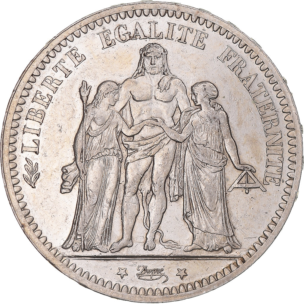 France, Hercule, 5 Francs, 1873, Paris, EF(40-45), Silver, KM:820.1