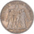 Moneta, Francia, Hercule, 5 Francs, 1874, Bordeaux, MB+, Argento, KM:820.2