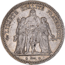 Monnaie, France, Hercule, 5 Francs, 1871, Paris, Camélinat, TTB, Argent, KM:823