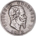 Coin, Italy, Vittorio Emanuele II, 5 Lire, 1872, Milan, VF(20-25), Silver