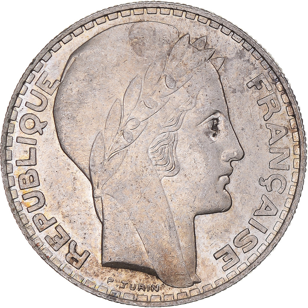 France, Turin, 20 Francs, 1929, Paris, TTB+, Argent, KM:879, Gadoury:852