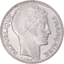 Moneta, Francia, Turin, 10 Francs, 1939, Paris, SPL, Argento, KM:878