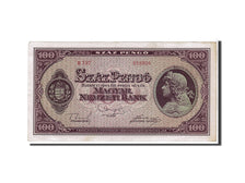 Biljet, Hongarije, 100 Pengö, 1945, TTB+