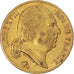 France, Louis XVIII,20 Francs, 1819,Paris,EF(40-45),Gold, KM 712.1,Gadoury 1028