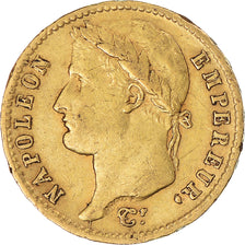 Moneda, Francia, Napoléon I, 20 Francs, 1811, Paris, BC+, Oro, KM:695.1