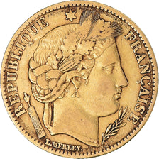 France, Cérès, 10 Francs, 1851, Paris, TTB, Or, KM:770, Gadoury:1012