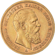 Monnaie, Etats allemands, PRUSSIA, Friedrich III, 20 Mark, 1888, Berlin, SUP