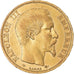 Munten, Frankrijk, Napoleon III, 20 Francs, 1860, Paris, ZF+, Goud, KM:781.2