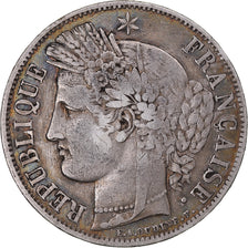 Monnaie, France, Cérès, 5 Francs, 1849, Paris, TTB, Argent, KM:761.1